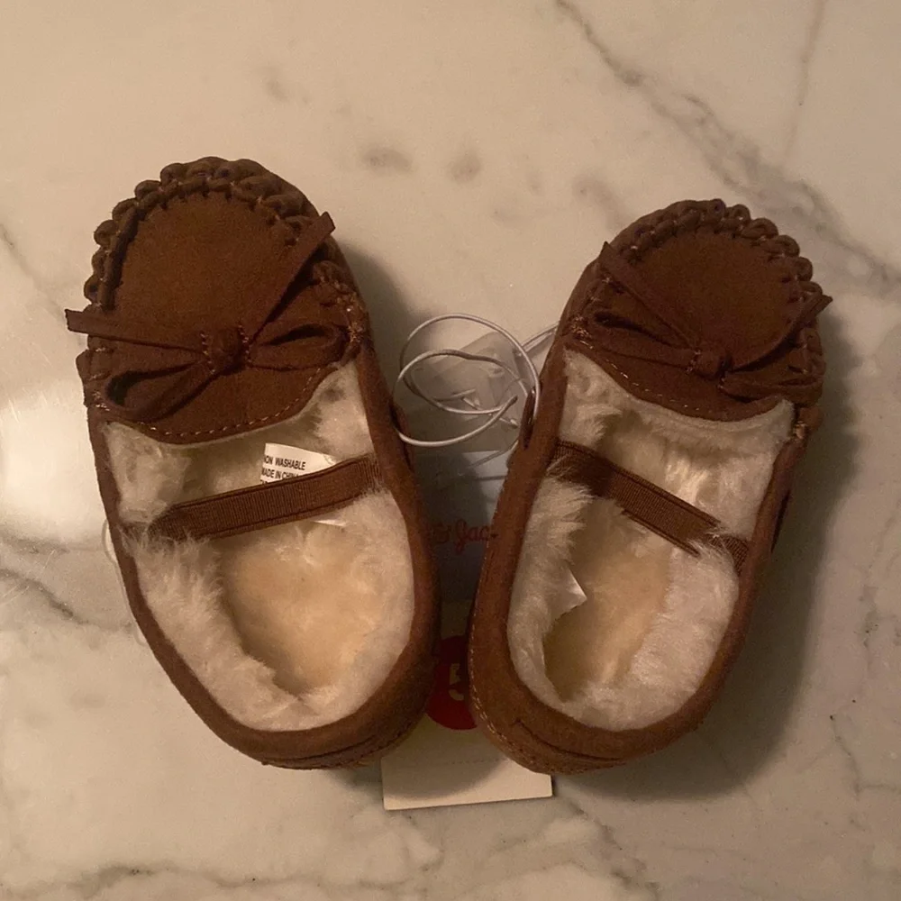 Cat & Jack‎ Moccasins Toddler Dark Chestnut/Celina Size 5